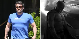 Penampilan Kekar dan Berotot Ben Affleck Demi Peran Batman