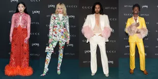 Penampilan 22 Bintang Top Hollywood di LACMA Art + Film Gala 2021, Pamer Punggung Hingga Ciuman - Nggak Kalah dengan Met Gala