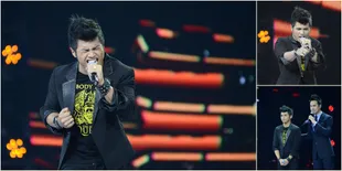 Penampilan Seru Ubay Jadi Rockstar di Panggung Indonesian Idol