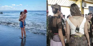 Penampilannya Kian Menawan, Potret Seleb Cantik Pamer Punggung Mulus Bertato - Pesona Seksi Wulan Guritno Jadi Sorotan