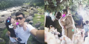 Pengantin Baru, Deretan Foto Franda Cium Mesra Samuel Zylgwyn