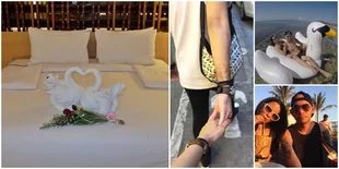 Pengantin Baru! Kirana Larasati Honeymoon Mesra Berbikini