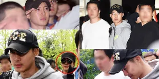Penuh Pilu, Detik-Detik Kim Hyun Joong Berangkat Wajib Militer