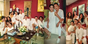 Penuh Toleransi, 8 Potret Lulu Tobing Hadiri Pesta Natal Sahabat Meski Sudah Lama Mualaf