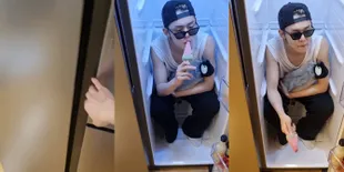 Penuhi Janji Pada Penggemar, Ini Potret Yeonjun TXT Beneran Masuk ke Dalam Kulkas