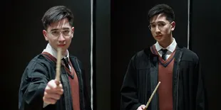 Penyihir Ganteng Dan Tampan, Ini 8 Potret Verrell Bramasta Menjelma Jadi Harry Potter Saat Rayakan Halloween