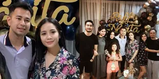 Perayaan Manis Ultah Raffi Ahmad & Nagita Slavina Bareng Keluarga