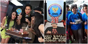 Perayaan Ulang Tahun Raffi Ahmad di BNN - Acara Obsesi