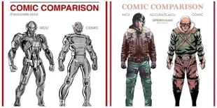 Perbandingan Film & Komik 8 Musuh Superhero Marvel, Beda Banget!