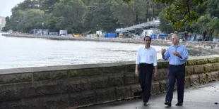 Pergi ke Australia, Presiden Jokowi Jalan Pagi-Pagi di Sydney