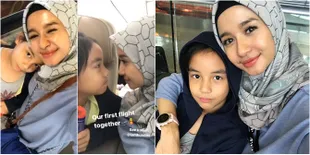 Perjalanan Perdana Laudya Cynthia Bella Berdua Aleesya, Seru!