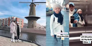 Perjalanan Perdana Syahrini Ajak Elin Sang Asisten Keliling Eropa