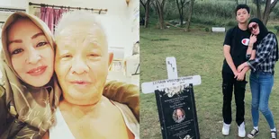 Pernah Kecewakan Karena Mualaf dan Jadi Politisi, Ini 8 Potret Angelina Sondakh Kunjungi Makam Sang Ayah Bersama Keanu Massaid