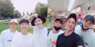 Persahabatan 3 Aktor 'While You Were Sleeping', Maskeran Bareng