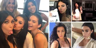 Perut Buncit - Pipi Tirus, Selfie Ibu Hamil Ala Kim Kardashian