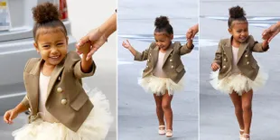 Pamer Tawa Hingga Tarian Lucu, North West Cantik Menggemaskan!