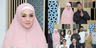 Pesona Celine Evangelista Dalam Balutan Hijab Syari, Bikin Teduh!