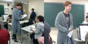 Pesona Lee Jong Suk Saat Berjuang Buat Lulus Kuliah, Keren Abis!