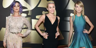 Pesona Menawan Para Bintang di Red Carpet Grammy Awards 2015