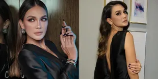 Pesona Supermodel Makin Terpancar, Ini Deretan Foto Luna Maya Pakai Gaun Warna Hitam: Elegan Memukau dan Selalu Tampil On Point!