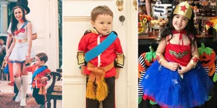 Pesta Halloween Jedar - Nia Ramadhani, Pakai Kostum Ala Superhero