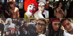 Pesta Halloween Seleb SM Entertainment, Dandanan Seram Kece Abis