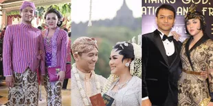 Pesta Kostum - Kondangan, Potret Vicky Shu & Suami Pasca Menikah