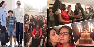 Pesta Ulang Tahun ke-70 Ibunda Kareena Kapoor, Hangat dan Seru