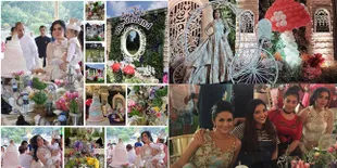 Pesta Ultah Bareng Keponakan, Syahrini Jadi Princess Kebun Raya