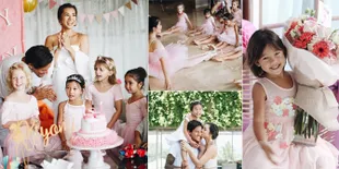 Pesta Ultah Kiyomi Anak Irfan & Jennifer Bachdim, Serba Balerina!