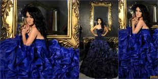Photoshoot Aku Rapopo - Jupe Kenakan Gaun Super Cantik