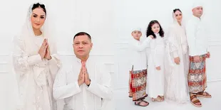 Photoshoot Lebaran Keluarga Krisdayanti & Raul Lemos, Bahagia Meski Tak Bisa Kumpul Lengkap