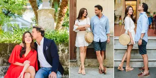 Photoshoot Romantis Raisa & Hamish Saat Bulan Madu di Italia