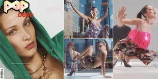 Photoshoot Unik Bella Hadid Bersama Pop Magazine, Artistik Banget
