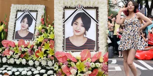 Pictorial Persiapan Pemakaman EunB Ladies Code