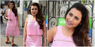 Pink Tabrak Orange, Tetap Cantik Kalau Rani Mukherjee Yang Pakai