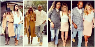 Plagiat Gaya Kim Kardashian - Kanye West, Mirip Nggak Sih?