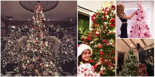 Pohon Natal Para Seleb Dunia, Membuat Christmas Makin Berkilau