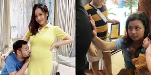 Poret Nagita Slavina Pamer Baby Bump yang Makin Besar, Keponakan Gemes Pingin Pegang