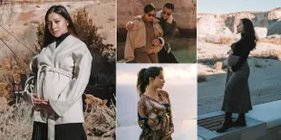 Pose Andalan Bumil Cantik Nikita Willy Saat Ini, Jadi Doyan Pegang Baby Bump yang Makin Besar