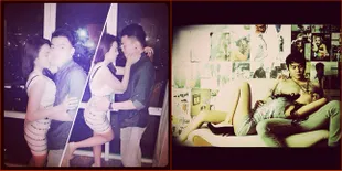 Pose Menggoda Anggita Sari, Artis Yang Diduga Berinisial AS