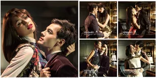 Pose Panas Dengan Pria, Top Model Asia Bikin Gerah Berkeringat