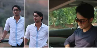 Pose-Pose Shaheer Sheikh Selama Syuting di India, Ganteng Abis
