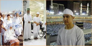 Potret Aamir Khan Saat Laksanakan Ibadah Haji, Khidmat dan Syahdu