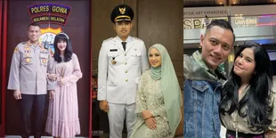 Potret Adu Gaya 9 Selebriti Cantik yang Jadi Istri Pejabat, Makin Menawan Saat Foto Bareng Suami