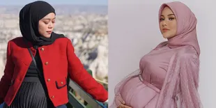 Potret Adu Gaya Bumil Muda Lesti dan Aurel Hermansyah Pamer Babybump yang Makin Besar, Sama-Sama Glowing!