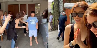 Potret Agatha Suci Rayakan Ultah Sang Putra yang ke-13, Borong Makanan Pedagang Kaki Lima