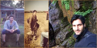 Potret Aham Sharma Saat Syuting Film Barunya, Dingin dan Seru!
