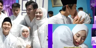 Potret Akad Nikah Siri Lesti dan Rizky Billar di Bulan April, Dinda Hauw dan Rey Mbayang Datang Jadi Saksi
