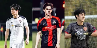 Potret Aktor Thailand Saat Main Bola, Pamer Jidat - Keringatan Bikin Makin Ganteng